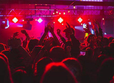 People in a concert