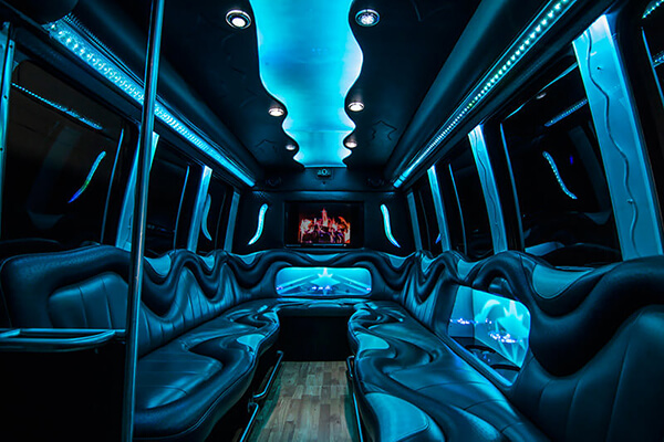 Inside a Party Bus Baton Rouge