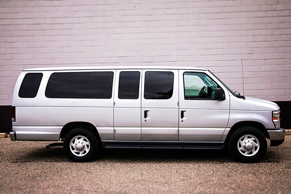 8 passenger Party Van